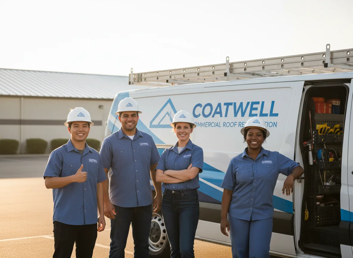 Commercial roof coating company in Akron, CO